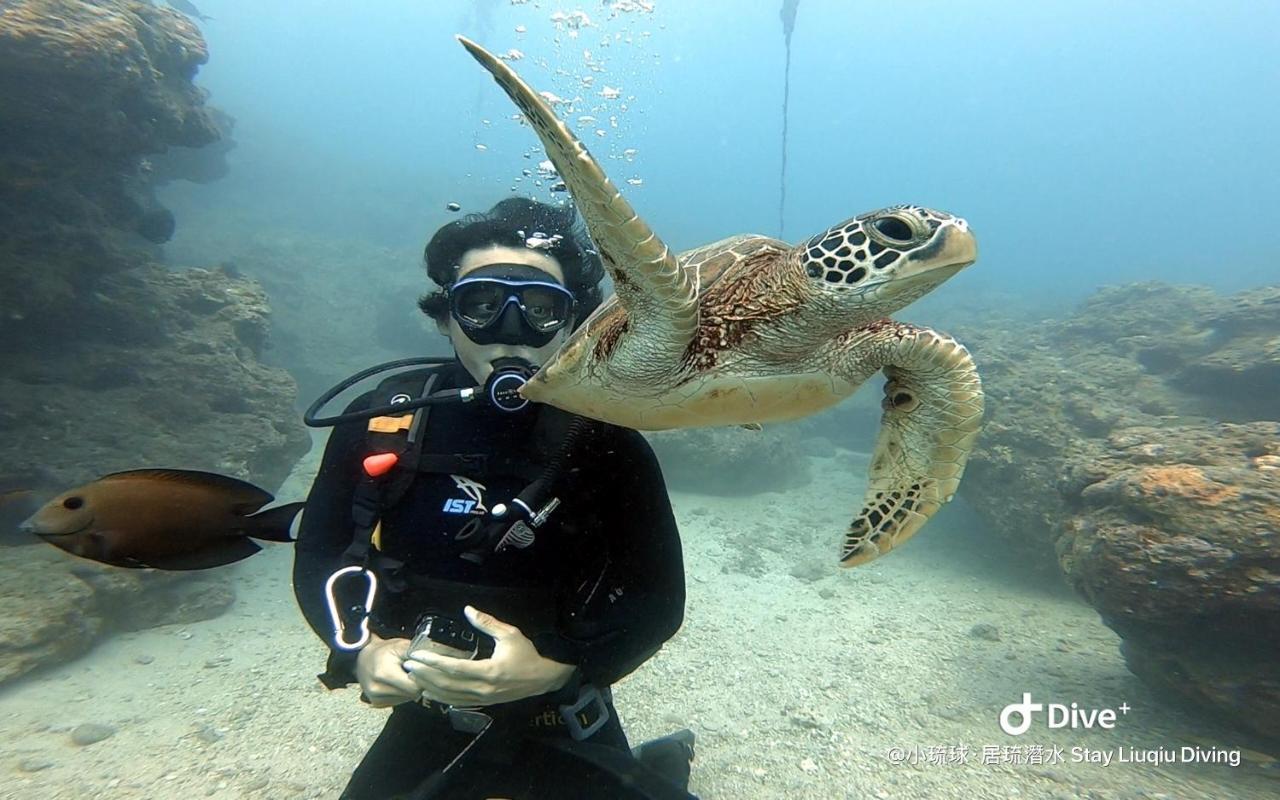 Stay Liuqiu Diving Hostel เสี่ยวหลิวฉิว ภายนอก รูปภาพ